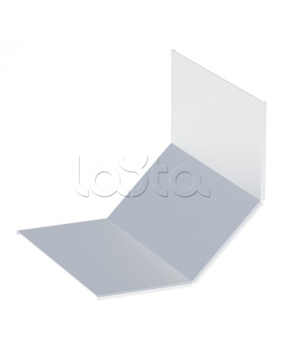 Крышка на угол 90 градусов верт. внутр. лестн. усиленная 150x300 мм (2 мм) HDZ EKF (kviltp90150300-2-HDZ) в Хабаровске Аксессуары для лотков Pintop.ru