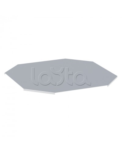 Крышка на ответвитель крестообразный лестничный усиленная 600 мм EKF (kxltp600-2) в Хабаровске Аксессуары для лотков Pintop.ru