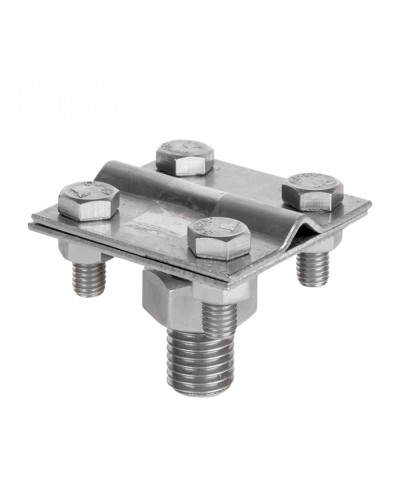 Зажим прута на штыре, пластина d(56x56)мм Ni EKF PROxima (lp-g6606-e1302-ni) в Хабаровске Электротехническое оборудование Pintop.ru