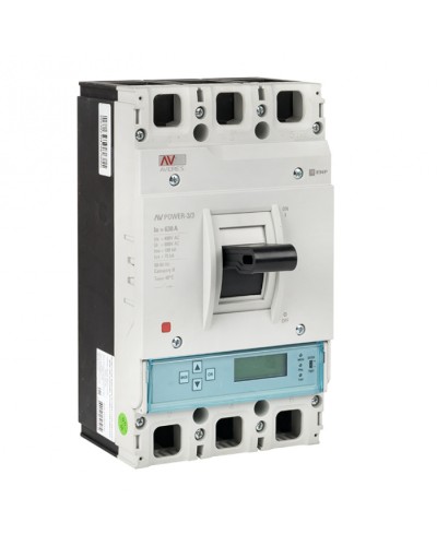 Автоматический выключатель AV POWER-3/3 630А 100kA ETU6.0 EKF AVERES (mccb-33-630H-6.0-av) в Хабаровске Электротехническое оборудование Pintop.ru