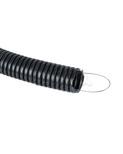 Труба гофр. негорючая безгалогеновая FRHF с протяжкой d32 мм (50 м) черная EKF-Plast (FRHF-32) в Хабаровске Труба гофрированная Pintop.ru