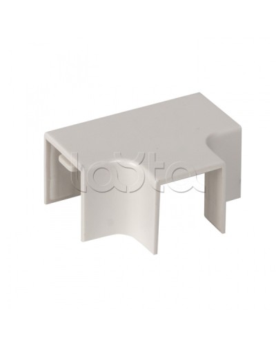 Угол T-образный (16х16) (4 шт) белый EKF-Plast (tchw-16-16x4) в Хабаровске Аксессуары для кабель-канала Pintop.ru