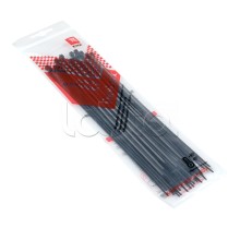 Хомут P6.6 стандартный (ч), 2.5x200 (50шт) FlexLock PROxima EKF (plc-fl-ctsb-2.5x200-r)