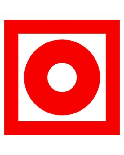 Знак F 10 Кнопка включения установок (систем) пожарной автоматики 200х200,пластик EKF (pn-f-10-f) в Хабаровске Дополнительное оборудование для ОПС Pintop.ru