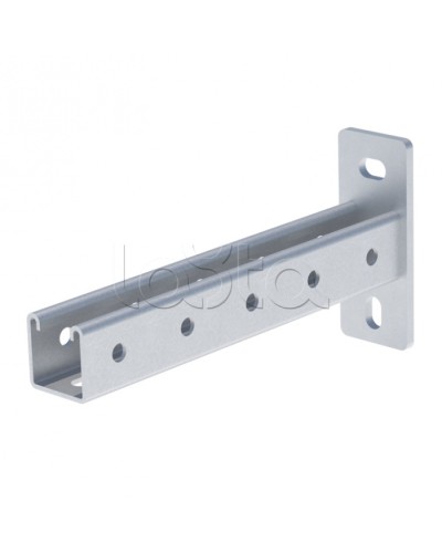 STRUT-консоль 41х41 мм, основание 250 мм EKF (stk414125) в Хабаровске Аксессуары для лотков Pintop.ru