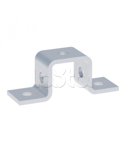 STRUT-пластина П-образная 5 отверстий HDZ EKF (stpp5-HDZ) в Хабаровске Аксессуары для лотков Pintop.ru