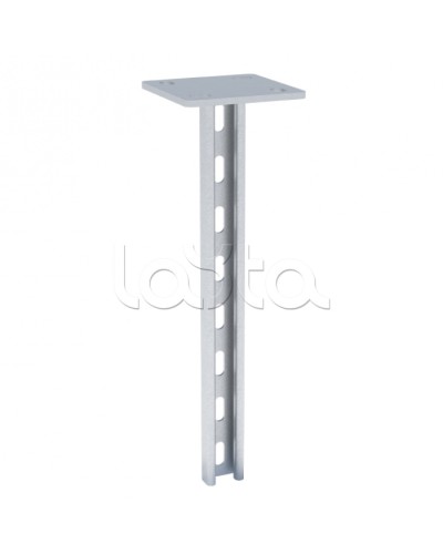 STRUT-стойка 41х21 мм, основание 1600 мм HDZ EKF (sts4121160-HDZ) в Хабаровске Аксессуары для лотков Pintop.ru