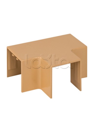 Угол T-образный (25х25) (4 шт) светлое дерево EKF-Plast (tchl-25-25x4) в Хабаровске Аксессуары для кабель-канала Pintop.ru