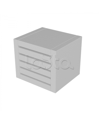 Вентиляционный блок TEHSTRONG VB 100x100x55 (EI 150) EKF (vb10055) в Хабаровске Аксессуары для лотков Pintop.ru