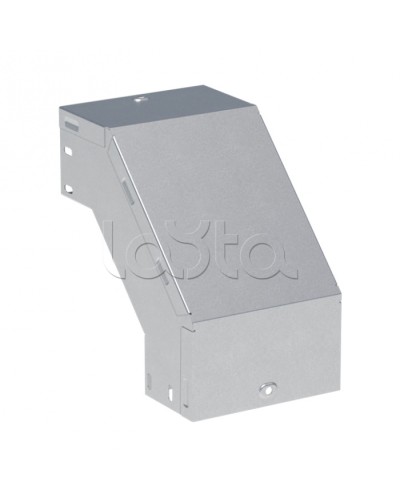 Угол 90 град. вертикальный внешний 35x100 мм EKF (vo9035100) в Хабаровске Аксессуары для лотков Pintop.ru