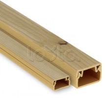 Канал кабельный (15х10) (144 м) светлое дерево EKF-Plast (kk-15-10w)