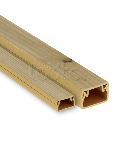 Канал кабельный (15х10) (144 м) светлое дерево EKF-Plast (kk-15-10w) в Хабаровске Кабель-канал Pintop.ru