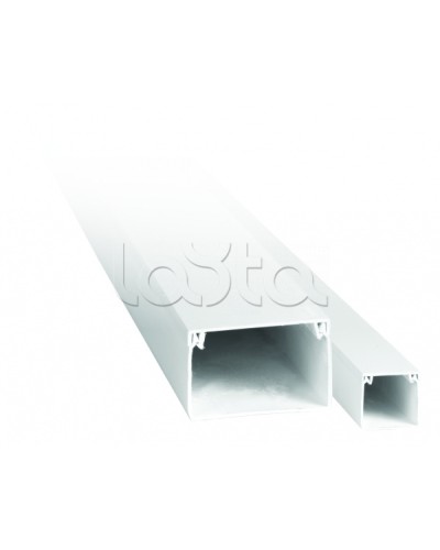 Канал кабельный (40х25) (32 м) белый EKF Basic (kk-40-25-basic) в Хабаровске Кабель-канал Pintop.ru