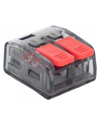 Клемма СМК 221-412 2 отверстия 0.2-4.0 мм2 (100шт.) EKF PROxima (plc-smk-221-412) в Хабаровске Клеммные колодки Pintop.ru