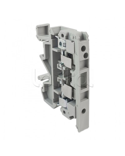 Клемма винтовая JXB-4/35RD для плавких вставок 5х20 серая EKF (plc-jxb-4/35RD-gy) в Хабаровске Клеммные колодки Pintop.ru