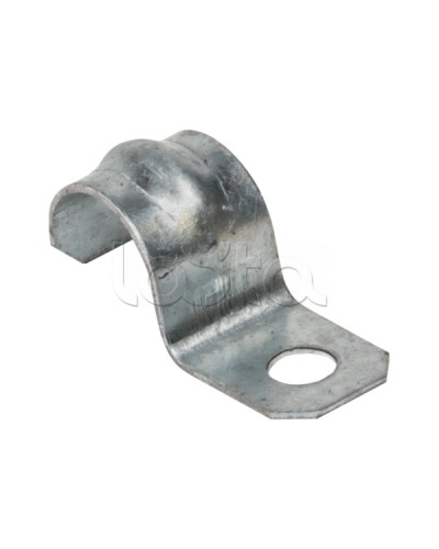 Скоба металлическая однолапковая d14-15 мм (100 шт) EKF PROxima (sm-1-14-15) в Хабаровске Держатели, клипсы, скобы Pintop.ru