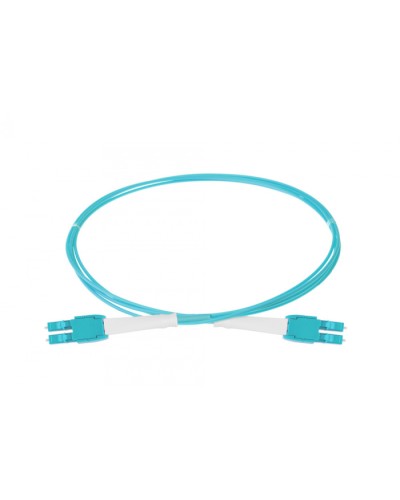 Оптический шнур HD, OM3, 2×50/125, дуплекс LC - дуплекс LC, UNIBOOT PUSH-PULL, 2 м Eurolan (41B-30-LC-LC-02) в Хабаровске Патч-корды и пигтейлы Pintop.ru