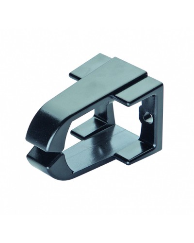 Кольцо пластик, 43 x 65 x 43 мм, черный Eurolan (60A-19-02BL) в Хабаровске Аксессуары для стоек и шкафов Pintop.ru