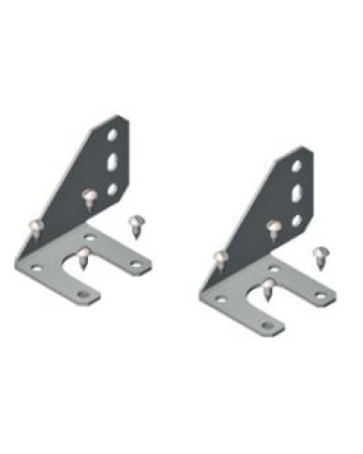 Угловые кронштейны для вертикального крепления базовых блоков питания Eurolan (60A-41-02-61BL) в Хабаровске Аксессуары для стоек и шкафов Pintop.ru