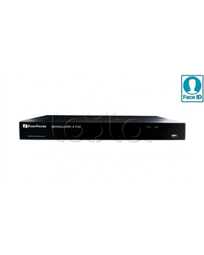 IP-видеорегистратор 8-ми канальный EverFocus IRONGUARD 8 PoE в Хабаровске IP Видеорегистраторы Pintop.ru