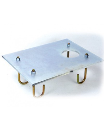 Пластина монтажная с анкерами для шлагбаума B680 H Faac 490139 в Хабаровске Запчасти для шлагбаумов и автоматики Pintop.ru