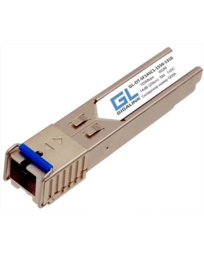 Модуль SFP Gigalink GL-OT-SF14SC1-1310-1550 в Хабаровске Модули SFP/XFP/GBIC Pintop.ru