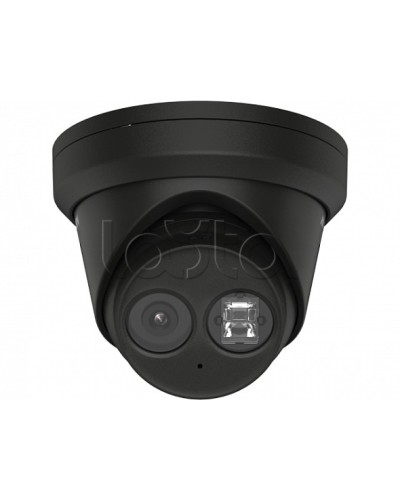 IP-камера видеонаблюдения купольная уличная Hikvision DS-2CD2383G2-IU(BLACK)(2.8mm) в Хабаровске IP-камеры Pintop.ru