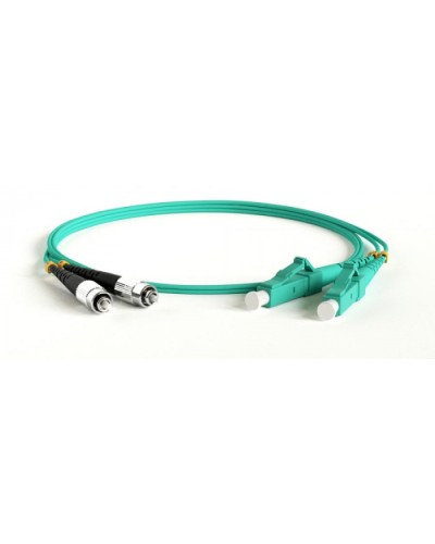 Патч-корд волоконно-оптический Hyperline FC-D2-503-FC/PR-SC/PR-H-8M-LSZH-AQ в Хабаровске Патч-корды оптические Pintop.ru