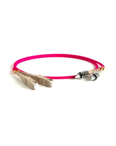 Патч-корд волоконно-оптический Hyperline FC-D2-504-LC/PR-ST/PR-H-30M-LSZH-MG в Хабаровске Патч-корды оптические Pintop.ru