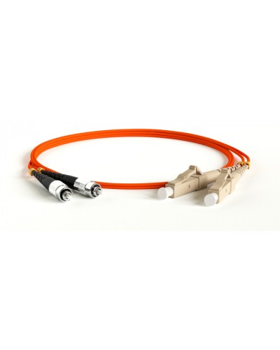 Патч-корд волоконно-оптический Hyperline FC-D2-50-FC/PR-LC/PR-H-20M-LSZH-OR в Хабаровске Патч-корды оптические Pintop.ru