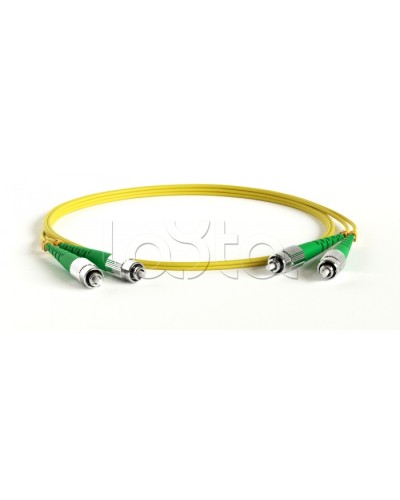 Патч-корд волоконно-оптический Hyperline FC-D2-9-FC/AR-LC/AR-H-1M-LSZH-YL в Хабаровске Патч-корды оптические Pintop.ru