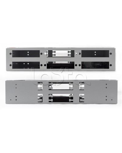 Бокс оптический Hyperline FO-19R-2U-6xSLT-W140H42-48UN-GY в Хабаровске Кросс оптический Pintop.ru