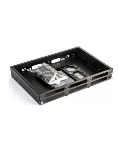 Бокс оптический универсальный 19 Hyperline FO-19V-2U-6xSLT-W130H30-48UN-BK в Хабаровске Коммутационные изделия Pintop.ru