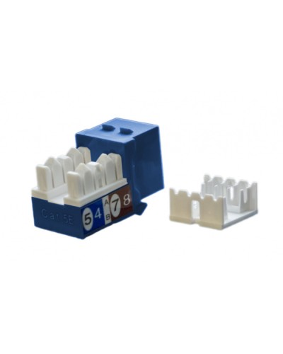 Вставка Hyperline (KJ9-8P8C-C5e-90-BL) в Хабаровске Коннекторы Pintop.ru