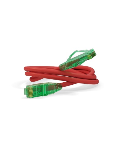Патч-корд Hyperline PC-LPM-UTP-RJ45-RJ45-C6a-1M-LSZH-RD в Хабаровске Патчкорды (медные) Pintop.ru