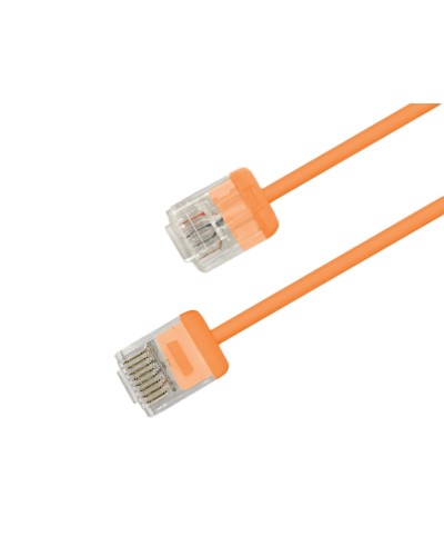 Патч-корд Hyperline PC-LPU-UTP-RJ45-RJ45-C6-2M-LSZH-OR в Хабаровске Патчкорды (медные) Pintop.ru