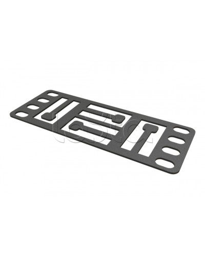 Кронштейн Hyperline (PMR-1U-T-RAL9005) в Хабаровске Аксессуары для стоек и шкафов Pintop.ru