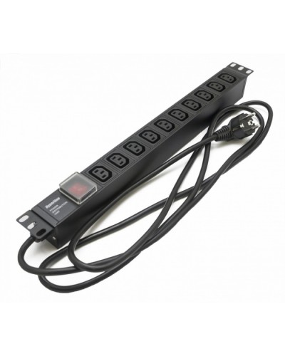 Блок розеток Hyperline SHE19-10IEC-S-2.5EU в Хабаровске Блоки розеток Pintop.ru