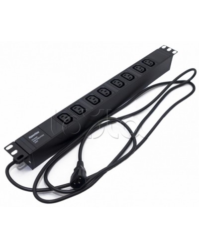 Блок розеток Hyperline SHE19-8IEC-2.5IEC в Хабаровске Блоки розеток Pintop.ru