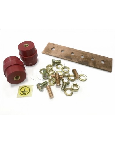 Комплект заземления Hyperline TGRB-SET в Хабаровске Аксессуары для стоек и шкафов Pintop.ru