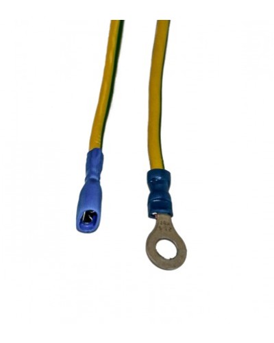 Кабель заземления кольцо-разъем (мама) Hyperline TGRD-CP-25 в Хабаровске Аксессуары для стоек и шкафов Pintop.ru