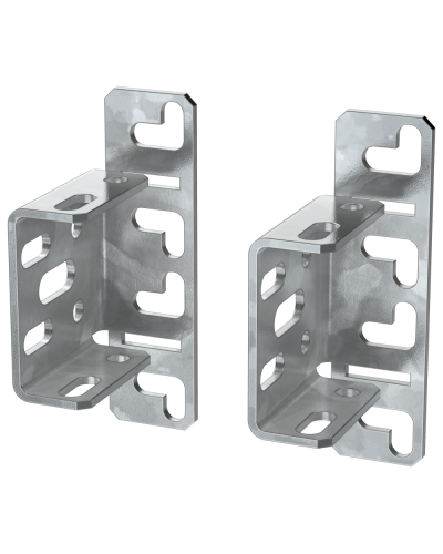 FORMAT Кронштейн профиля монтажного 50х25 тип 2 (2шт/упак) IEK (FO-00-BPRM-2) в Хабаровске Аксессуары для стоек и шкафов Pintop.ru