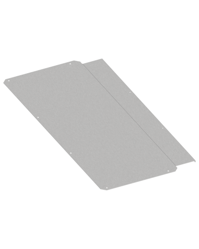 FORMAT Фланец основания встроенного отсека сплошной 400х1000мм IEK (FO-00-FBCS-040-100) в Хабаровске Аксессуары для стоек и шкафов Pintop.ru