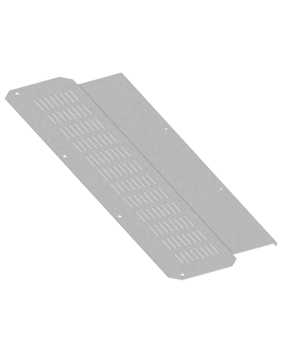 FORMAT Фланец основания встроенного отсека вентилируемый 200х800мм IEK (FO-00-FBCV-020-080) в Хабаровске Аксессуары для стоек и шкафов Pintop.ru