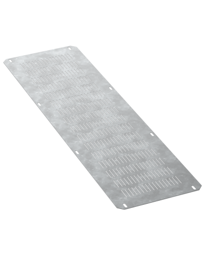 FORMAT Фланец основания вентилируемый в шкаф 400х1000мм IEK (FO-00-FBV-040-100) в Хабаровске Аксессуары для стоек и шкафов Pintop.ru