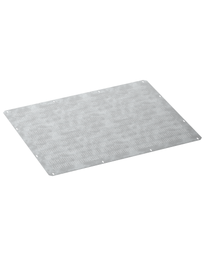 FORMAT Фланец основания вентилируемый в шкаф 1000х800мм IEK (FO-00-FBV-100-080) в Хабаровске Аксессуары для стоек и шкафов Pintop.ru