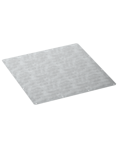 FORMAT Фланец основания вентилируемый в шкаф 1000х1000мм IEK (FO-00-FBV-100-100) в Хабаровске Аксессуары для стоек и шкафов Pintop.ru