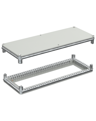 FORMAT Крыша и основание (под фланец) 400х1000мм IEK (FO-00-KOF-040-100) в Хабаровске Аксессуары для стоек и шкафов Pintop.ru