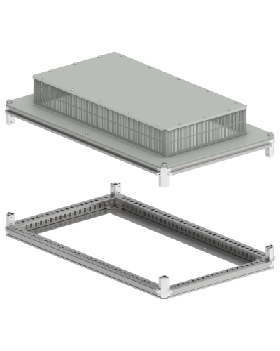 FORMAT Крыша и основание (под фланец) 600х1000мм IP31 IEK (FO-00-KOF-060-100-31) в Хабаровске Аксессуары для стоек и шкафов Pintop.ru