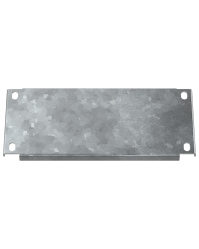 FORMAT Заглушка панели нижней наборной 100мм в шкаф шириной 400мм IEK (FO-00-PLTP-010-040) в Хабаровске Аксессуары для стоек и шкафов Pintop.ru